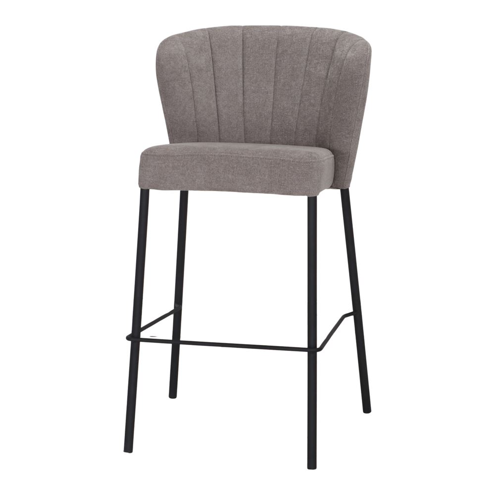 Taburete Alto Tapizado Edgar - Misterwils Furniture For Free Souls 55x101x55