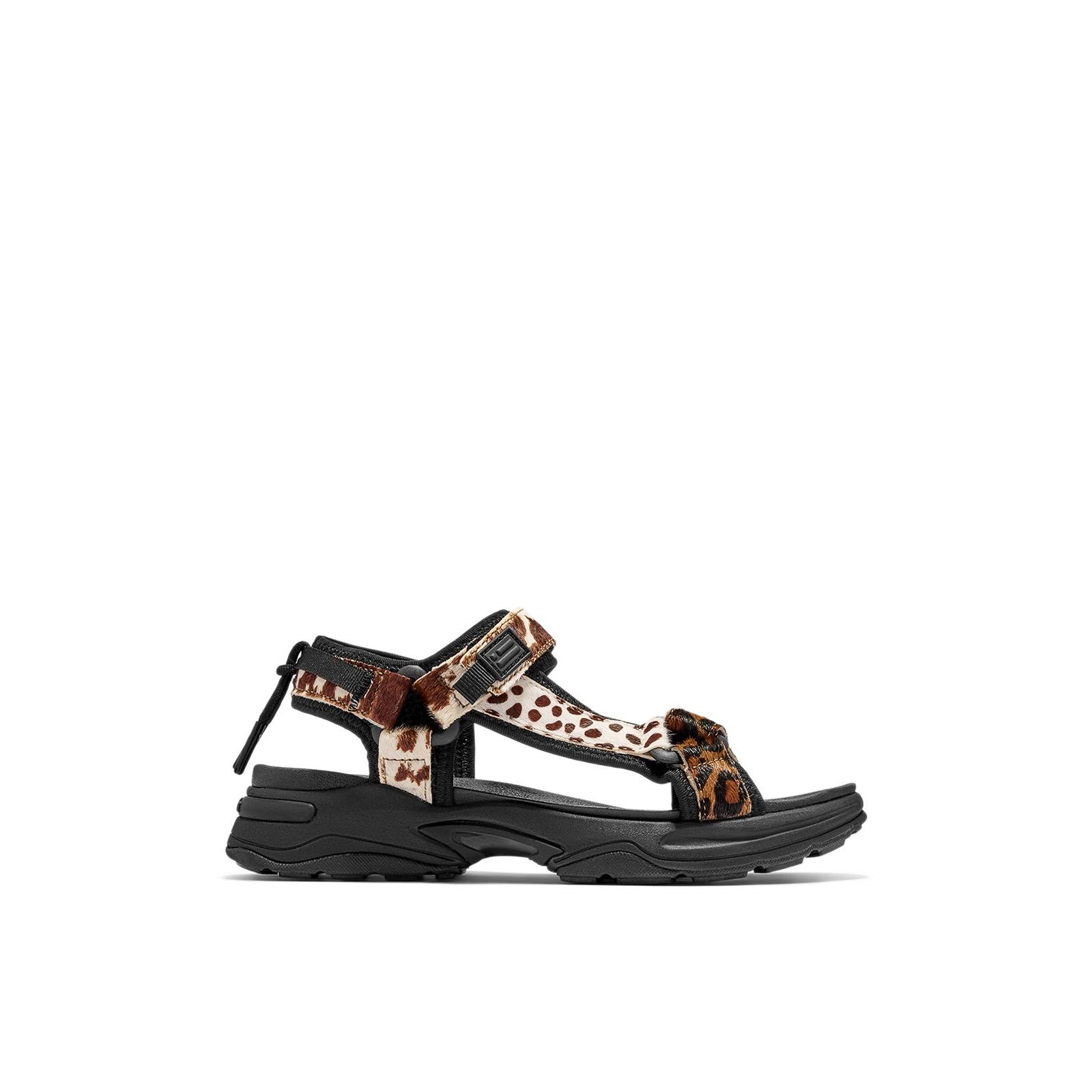 D.Franklin Sandalias Deportivas de Mujer  Multi 347 - Sandalias deportivas planas cómodas para verano