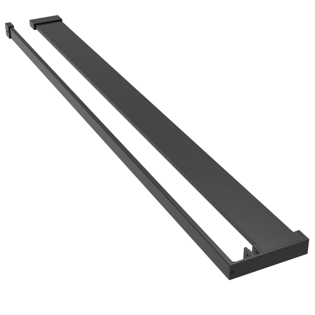 vidaXL Estante de Pared de Ducha Aluminio 80 cm Soporte Toalla Toallero Color Blanco,  Plateado,  Negro y mas