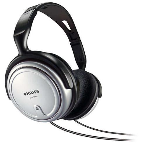 Auriculares Philips SHP2500 TV con Cable 6m para un Sonido Magnífico y Graves Mejorados