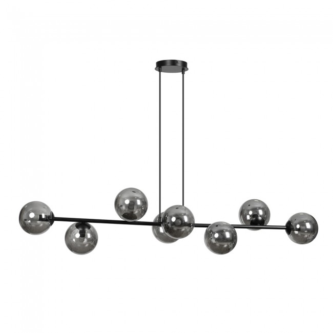 Wonderlamp Lámpara de techo Palma Grafito (8 luces)