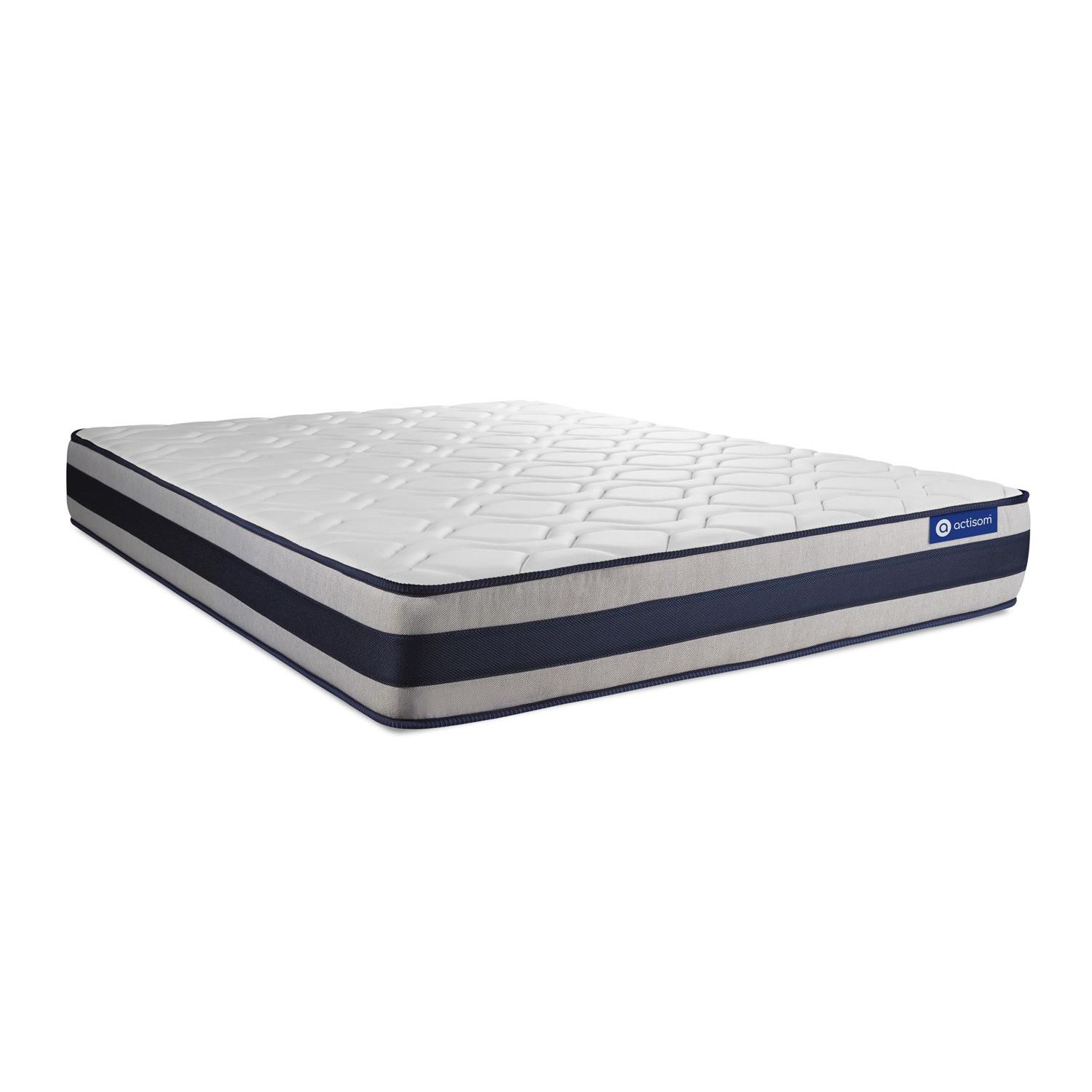 Pack colchón Actiflex ergo 120x210cm + Somier, Muelles ensacados y espuma viscoelástica, 3 zonas de confort