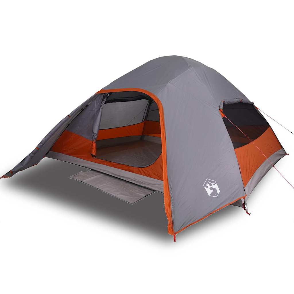 vidaXL Tienda de campaña iglú 4 personas tela opaca impermeable Color Blanco opaco,  Azul,  Gris y mas