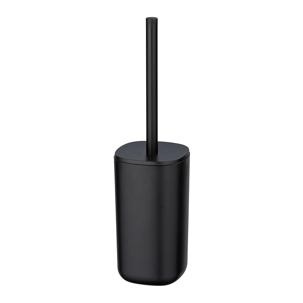 Escobillero wc davos negro mate