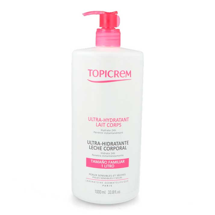 Topicrem Leche Ultra-hidratante Corporal 1l - Hidratación Intensa