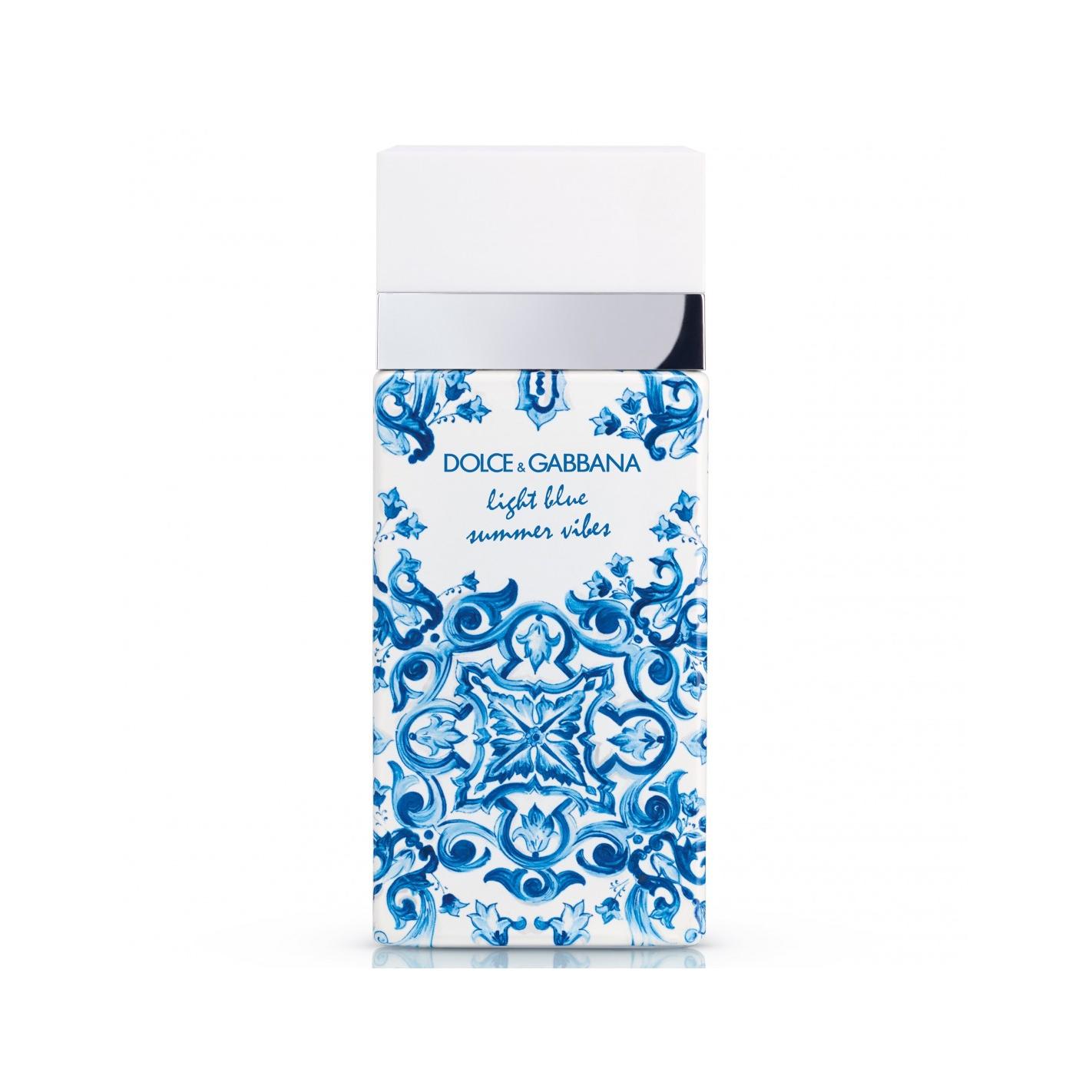Dolce & Gabbana - Perfume Light Blue Women Summer Vibes EDT para mujer, fragancia fresca con notas amaderadas y afrutadas, ideal para uso diario y ocasiones veraniegas