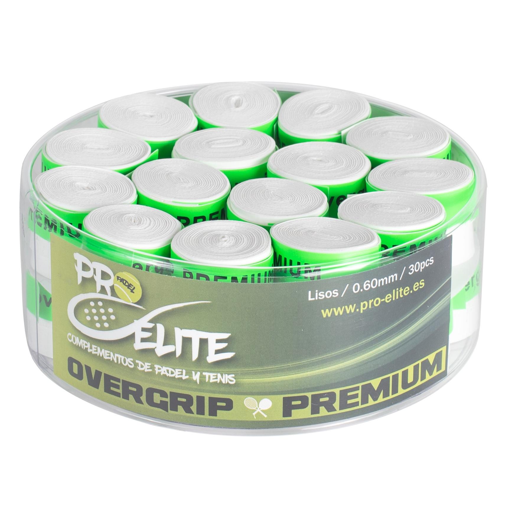 Overgrips Premium Larga Duración y Reversible - Overgrips Reversibles - Overgrips para padel , tenis, bádminton. Over - grips - Antideslizante y de gran durabilidad.  PRO-ELITE