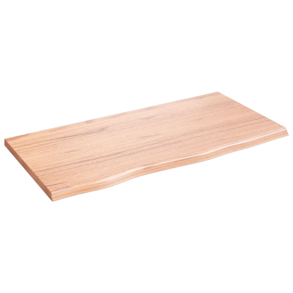 Vidaxl Estante de Pared Madera de Roble Tratada 80x40x2cm Natural