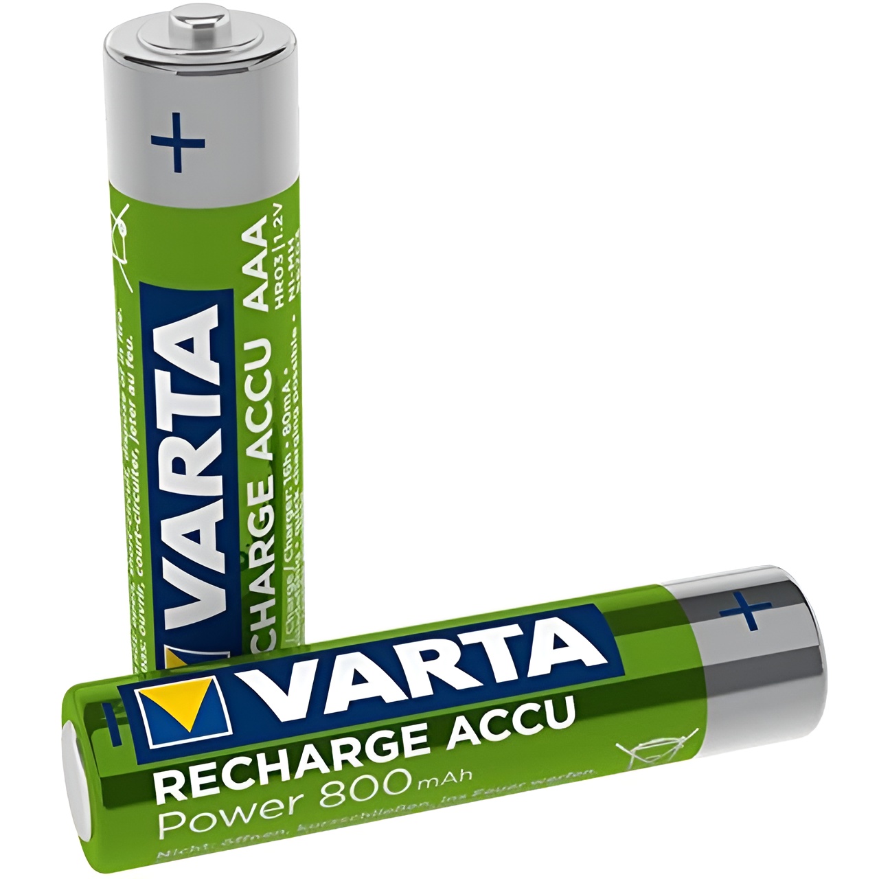 Pila AAA Recargable Varta Accu Phone 800mah (paquete de 2)
