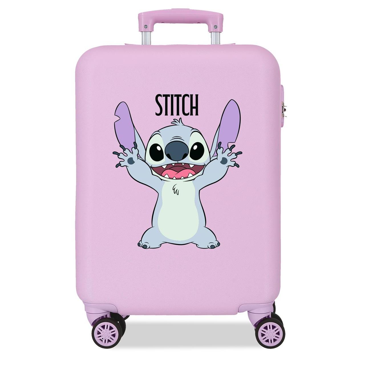 Maleta de cabina Stitch playful lila 38x55x20 cm