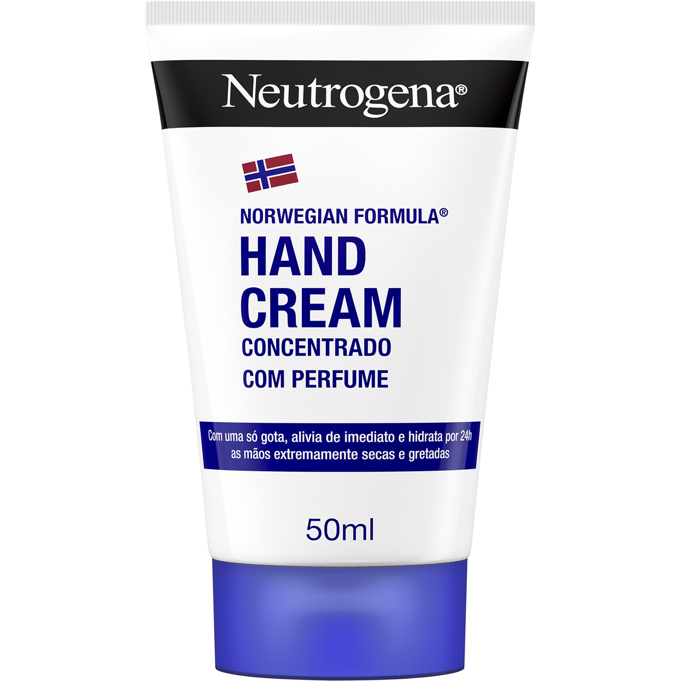 Neutrogena Crema de Manos Concentrada - CON PERFUME - Formula Noruega - PACK AHORRO: 2 x 50 ml