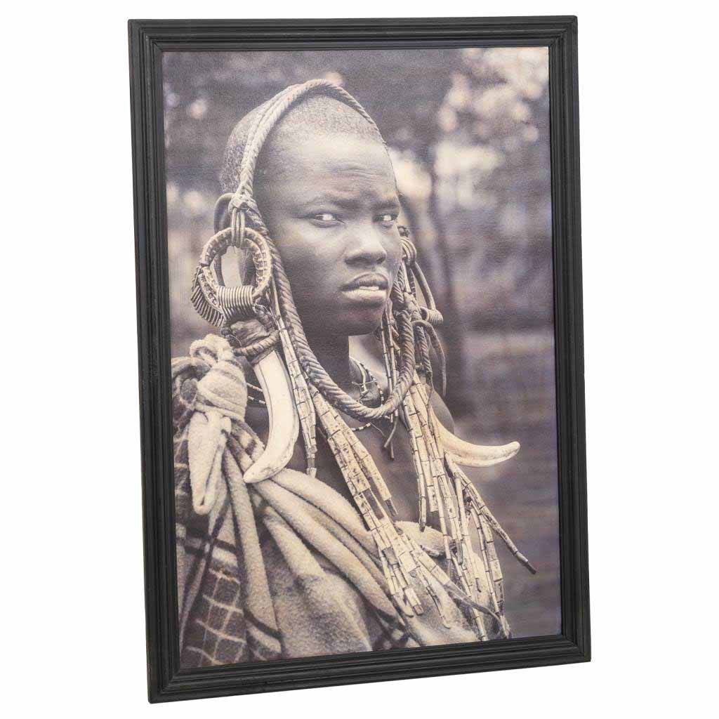 Cuadro De Retrato Fotografico 109x75x3cm, El mejor complemento para tu hogar
