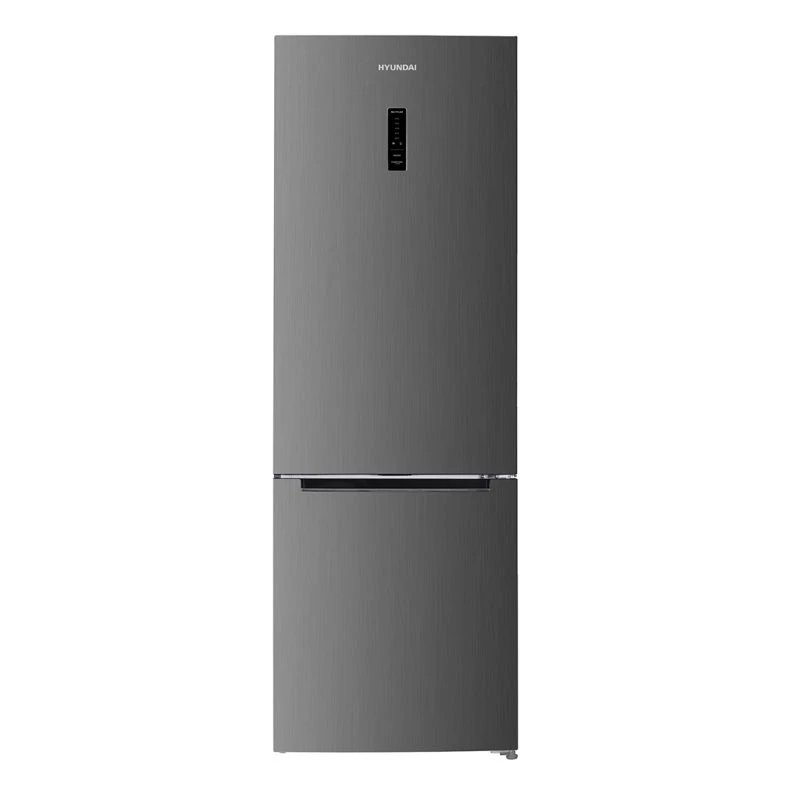 Frigo Combi No Frost HYUNDAI HCB18560NEDI02 Alto 184cm x 60cm Clase E Inox | 293 L, Display táctil
