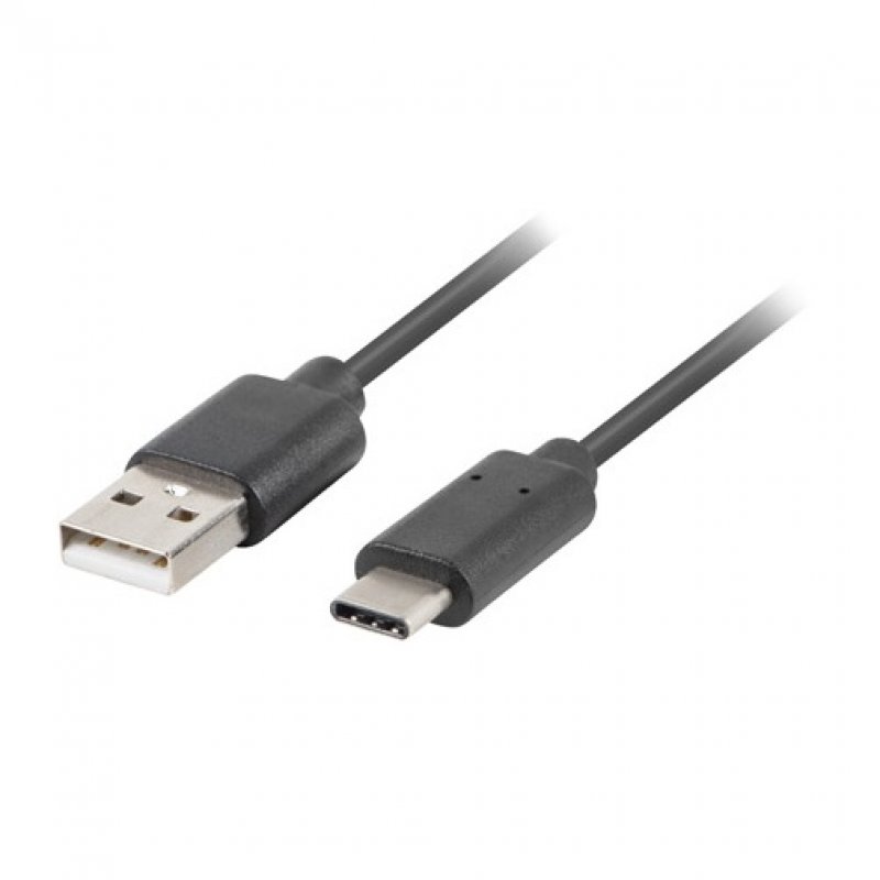 Lanberg usb-c to usb-a 2.0 cable 50cm black
