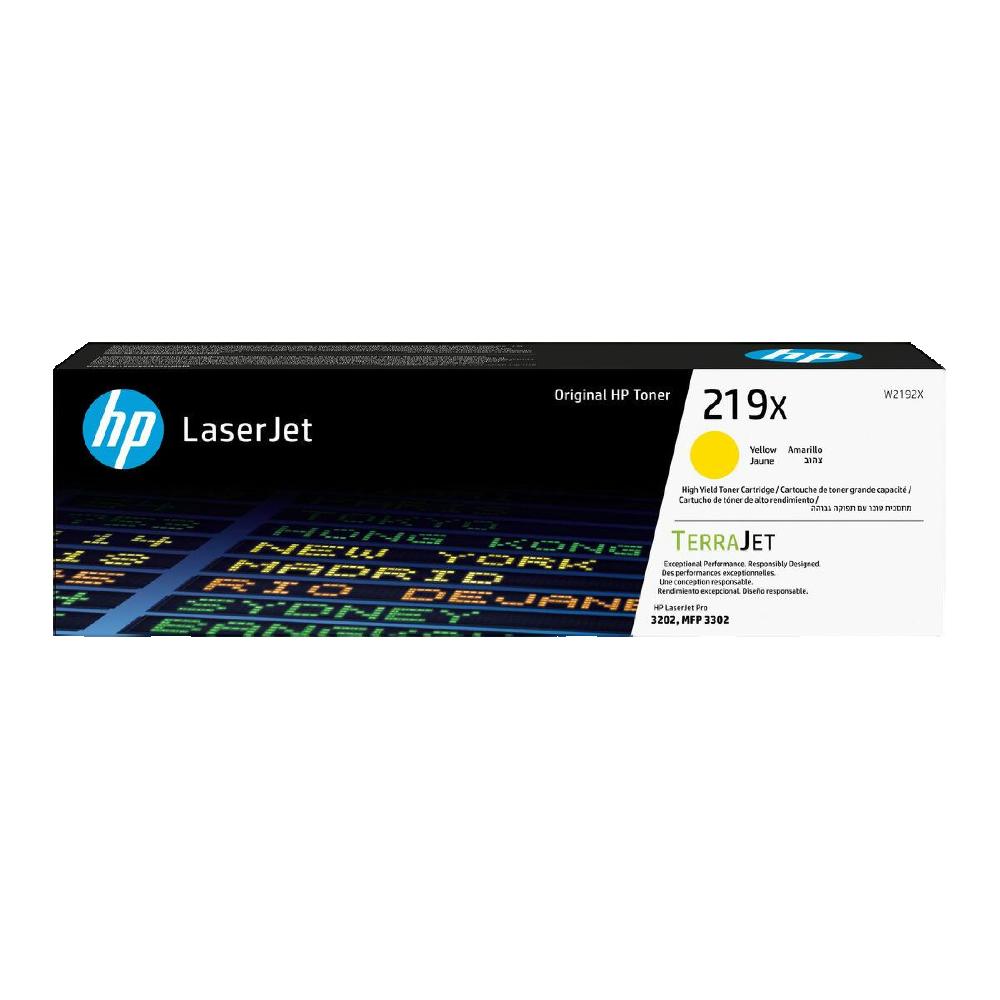 HP 219X LaserJet Toner Jaune