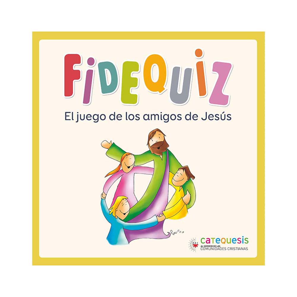 PPC Editorial Naipecoleccion FideQuiz El juego de mesa de los amigos de Jesús Trivial de preguntas Incluye 576 tarjetas con preguntas Tablero Fichas, dado y catecismo Catequesis Religión Iglesia En español A partir de 9 años