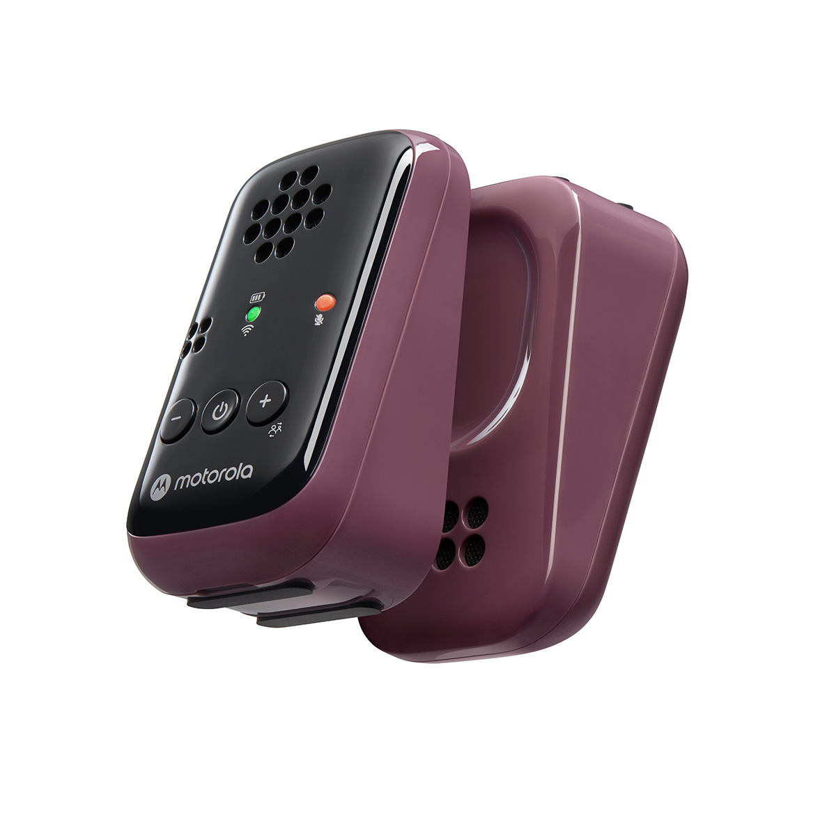 Motorola Nursery PIP12 Travel – Monitor de Bebé Portátil con Audio | Ideal para Viajes, Campings y Visitas | Incluye Baterías, Cargadores USB-C, Estuche de Viaje y Unidades para Padres y Bebé