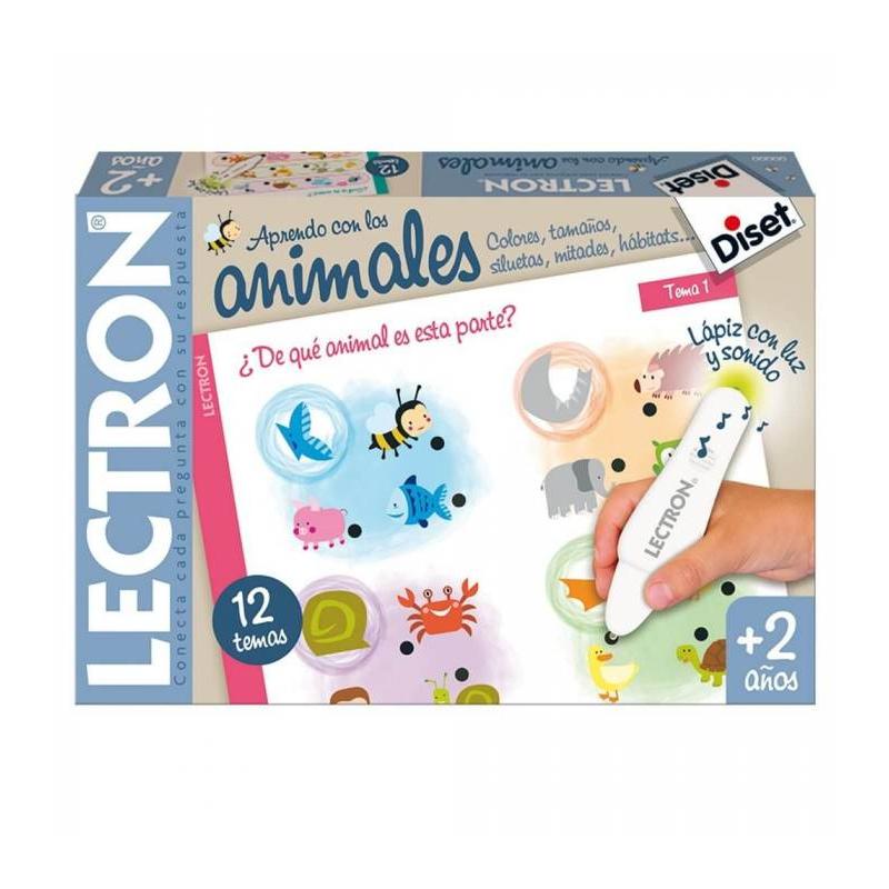 Diset Lápiz Interactivo Lectron Baby Animales - Aprendizaje Temprano Divertido