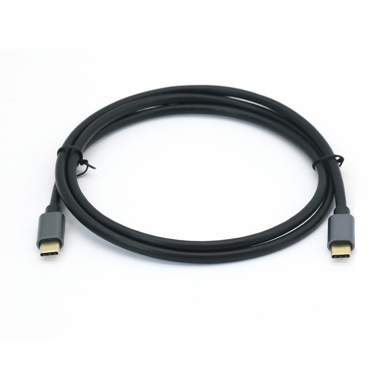Equip - 128354 Cable USB 3.2 Gen 2 C a C, M/M, 1,0m, PD100W , 4K/60Hz, 10Gbps, Negro 128354