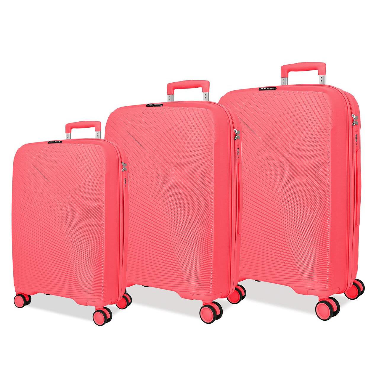Juego de maletas Roll road Orbit PP con capacidad de 100,8L