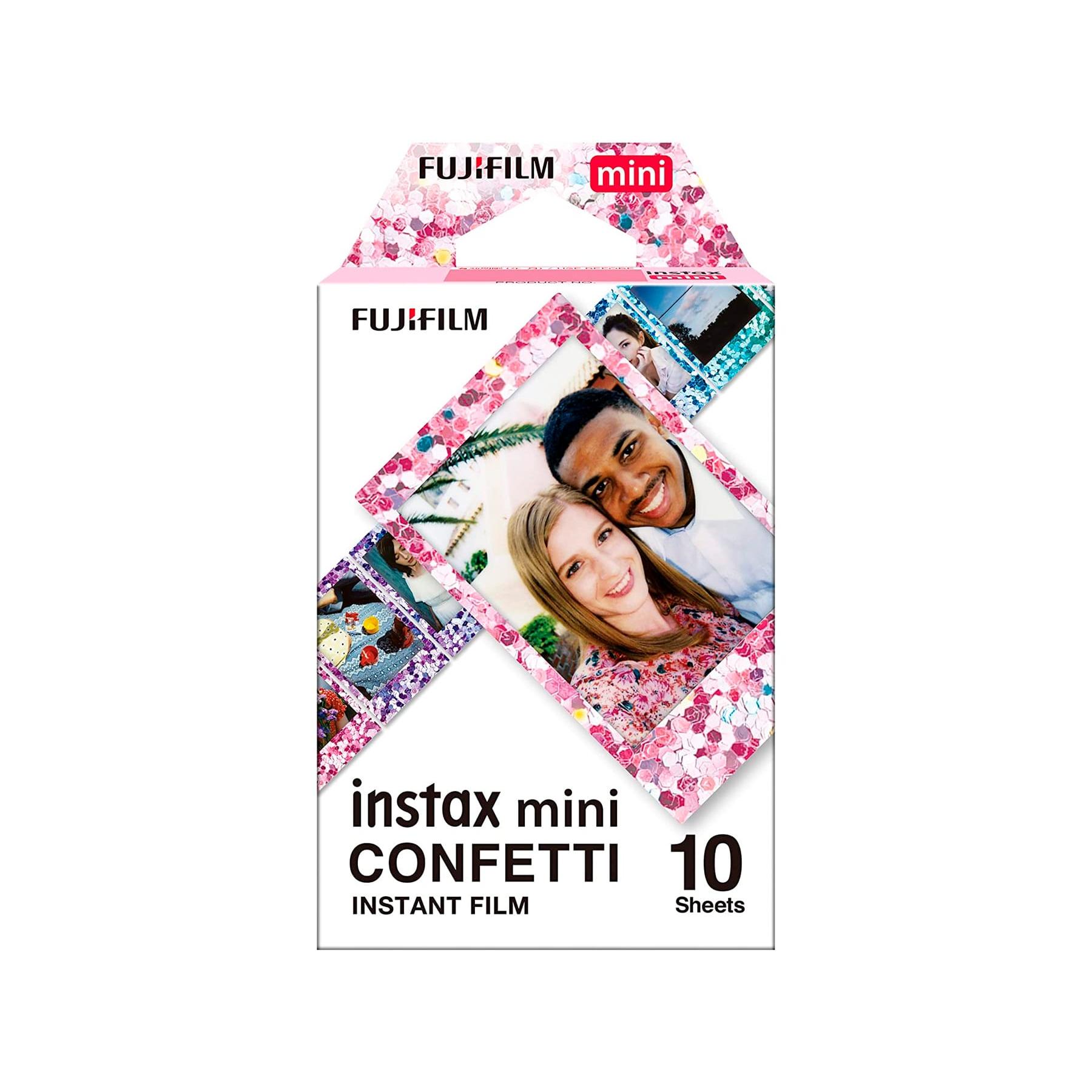 FUJIFILM instant film shot Confetti / Película fotográfica instantánea