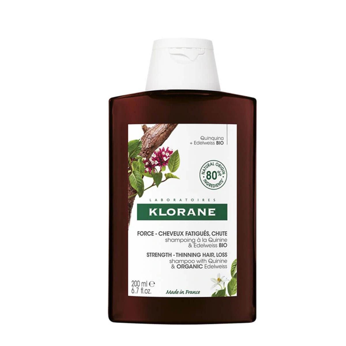 Klorane champu fortificante quinina 200 ml