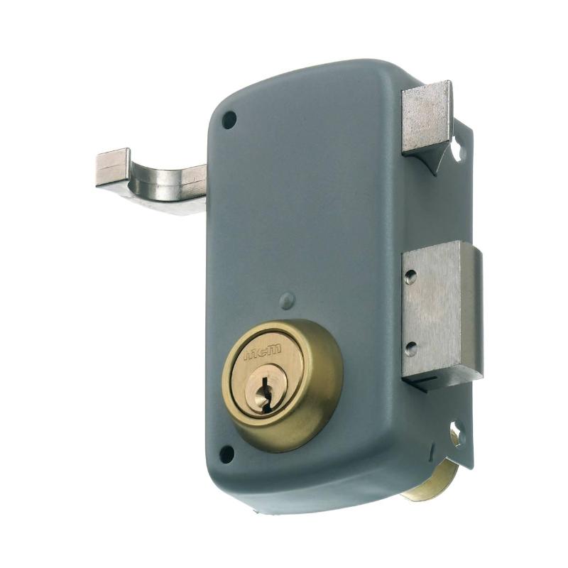 Mcm cerradura sobreponer 2556ap-50-dcha gris europerfil tirador
