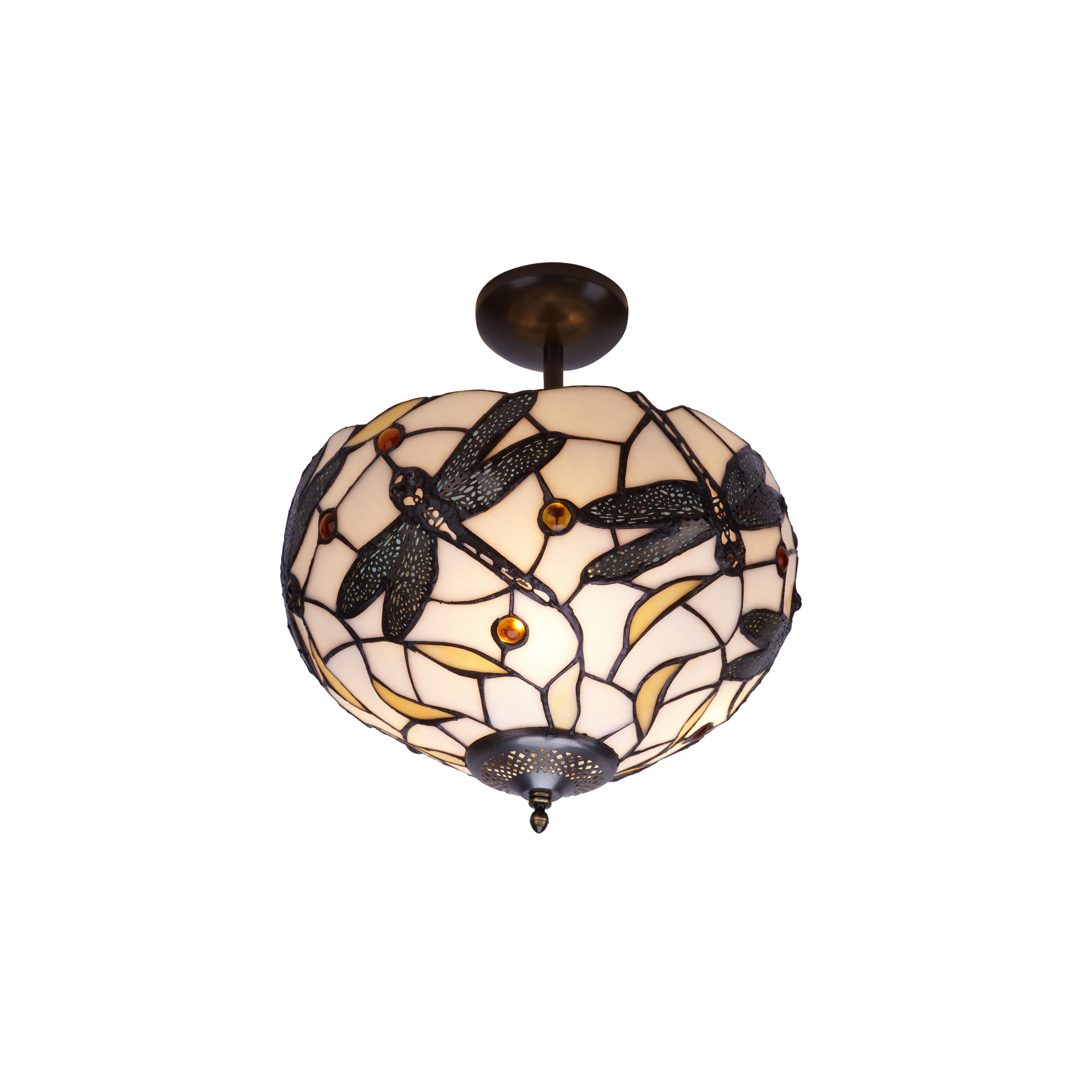 Plafón de techo bajo mediano diámetro 30cm Serie Pedrera FIJALO LG224344