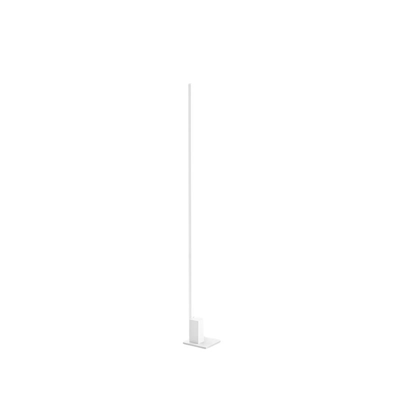 SYNCRO Lámpara de pie LED Blanca de metal Al.168 cm Perenz
