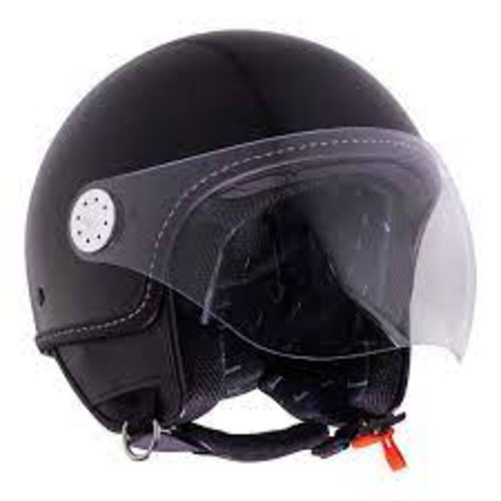 Casco Vespa Visor gris titanio