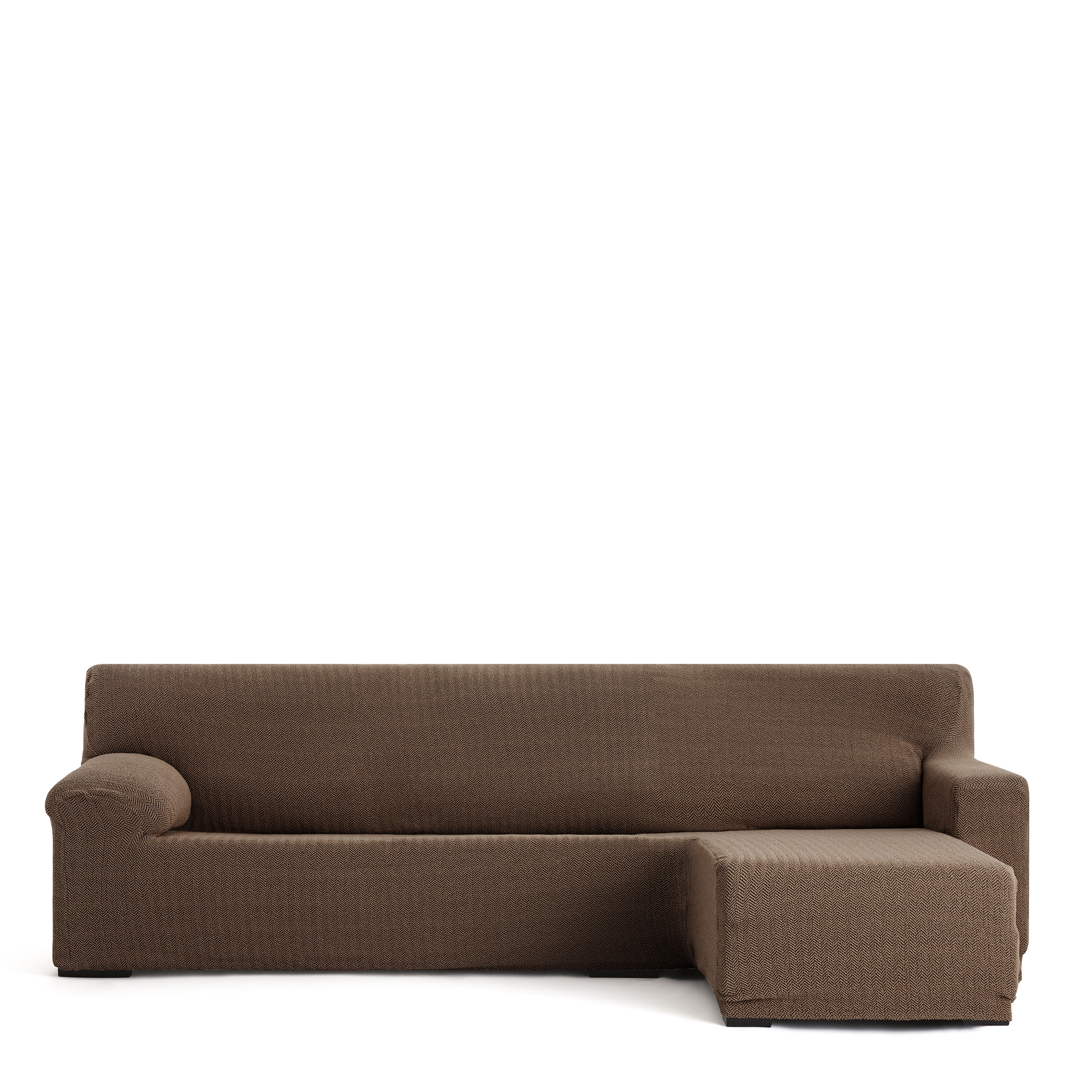 Funda de sofa m/0 ch. longue premium jaz derecha (Mirando de frente) c/7 brazo corto, Tamaño brazo corto derecha, 170x310x110cm, Fábricada en España
