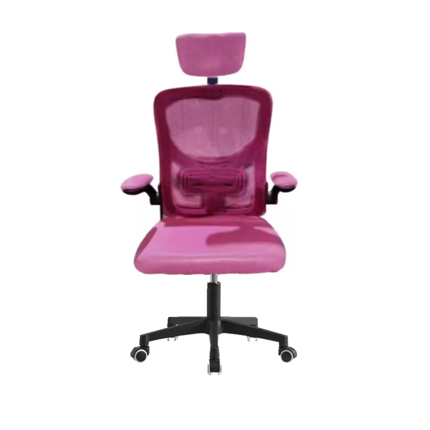 1 Silla de Oficina con Soporte Lumbar Giratoria Escritorio Sillon Ruedas Despacho casa salon habitacion ergonómica Gaming, escritorio, con reposacabezas 118cm