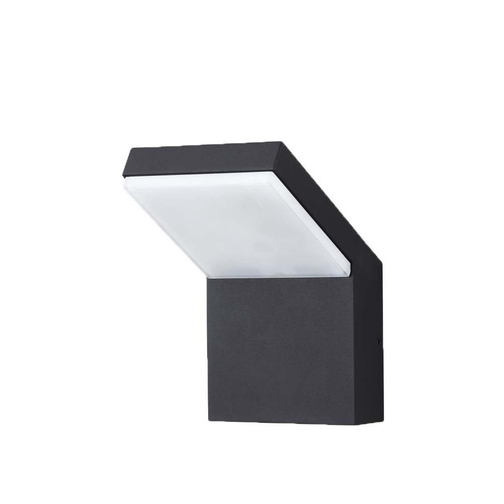 Aplique de pared LED IP54 18W Neo XL Negro 2200K/2700K/3000K Encendido/Apagado - Beneito & Faure