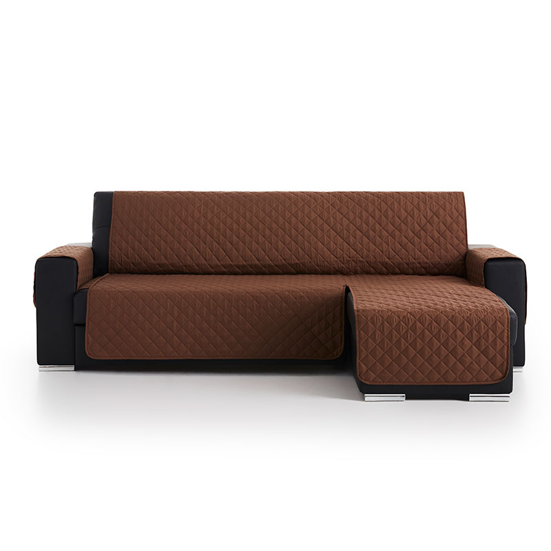 MAXIFUNDAS FUNDAS DE SOFA & CHAISE LONGUE | Modelo Couch Cover | Cubre Sofá Chaise Longue Acolchado Brazo Derecho 240 Cm | Amplia variedad de colores disponible