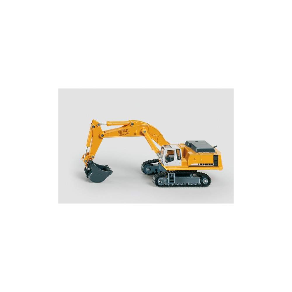 Excavadora Liebherr Siku - Escala 1:87 - Vehículo de Construcción Miniatura