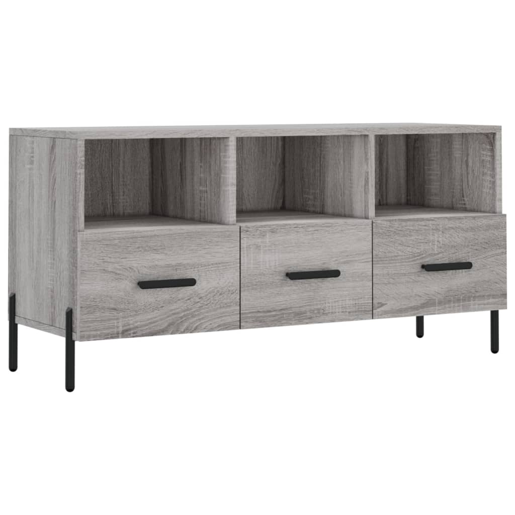 vidaXL Mueble de TV madera de ingeniería 102x36x50 cm, Mueble de Salon, Mueble TV, Mueble TV salon, Mesa de TV, Mueble tele