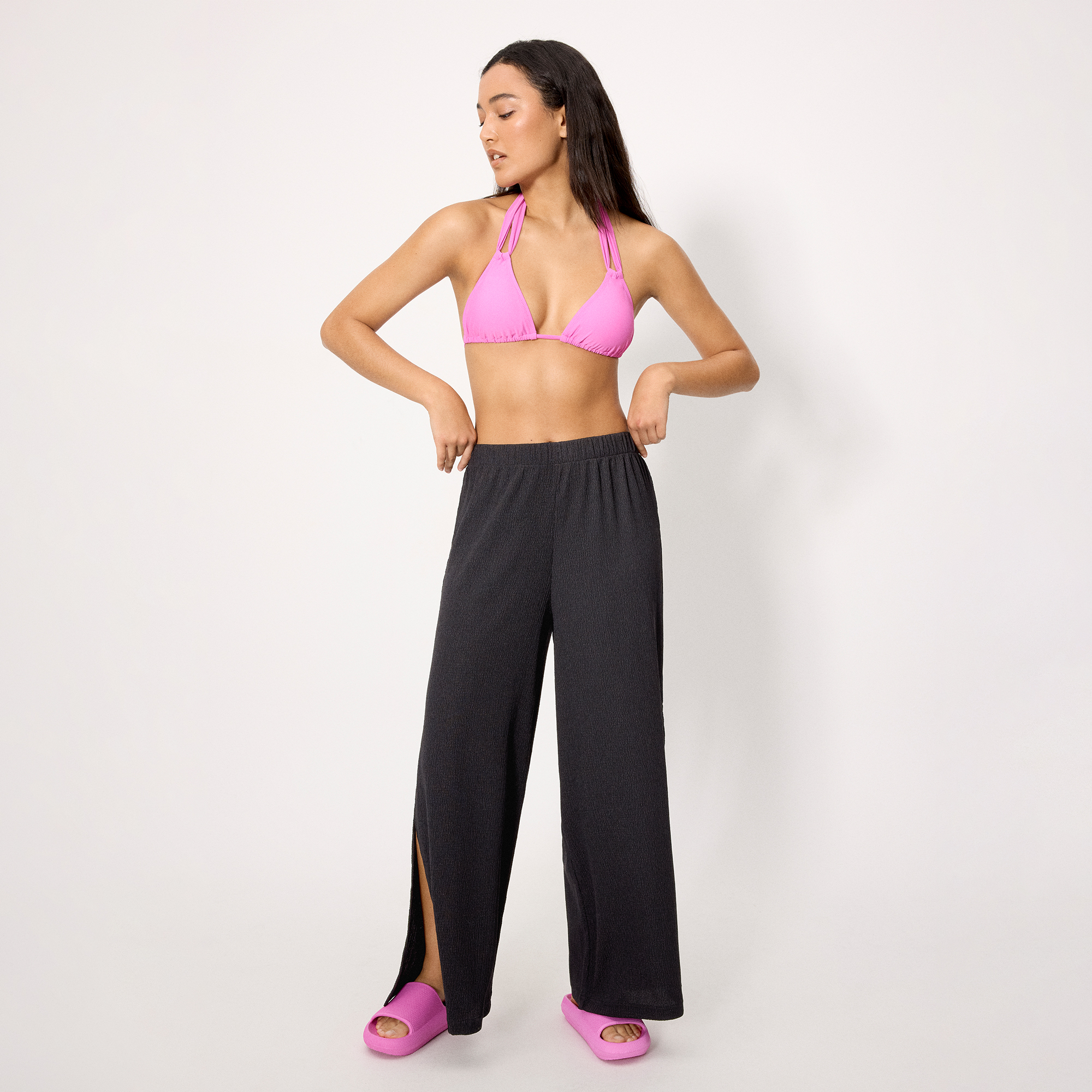 Ysabel Mora - Pantalón largo ligero negro