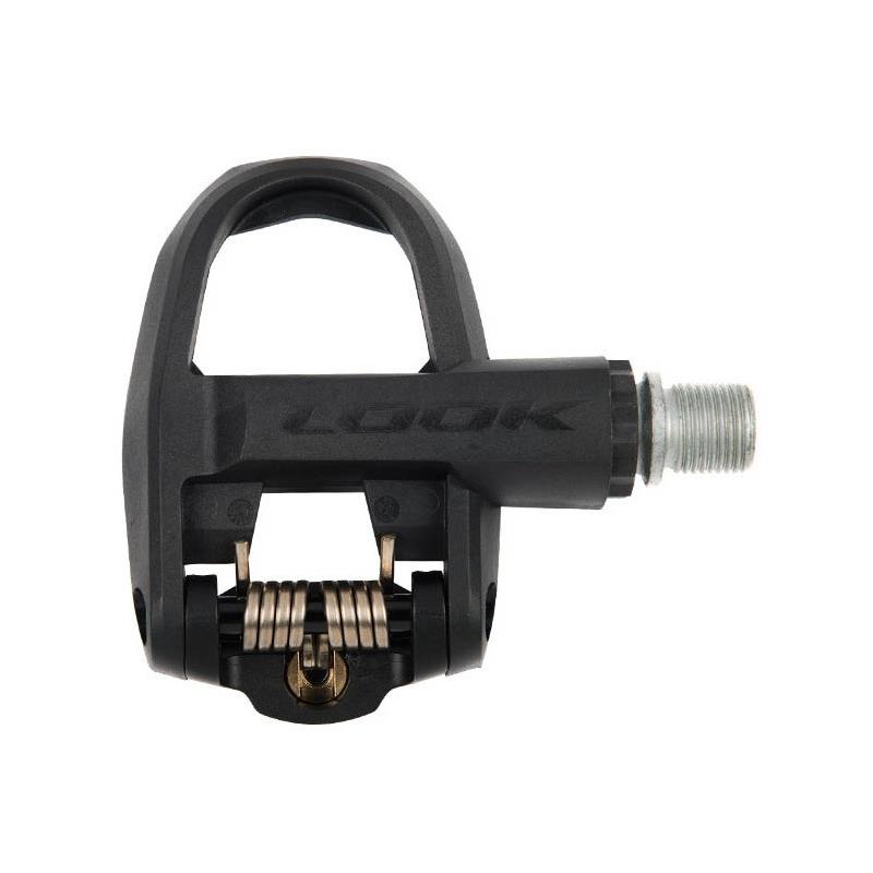 Look - Pedales Keo Classic 3 para ciclismo de carretera, con cojinete de bolas miniatura y casquillo de aguja para máxima resistencia al esfuerzo, libertad angular ajustable (0°/4.5°/9°), peso ultraligero de 40 g por unidad