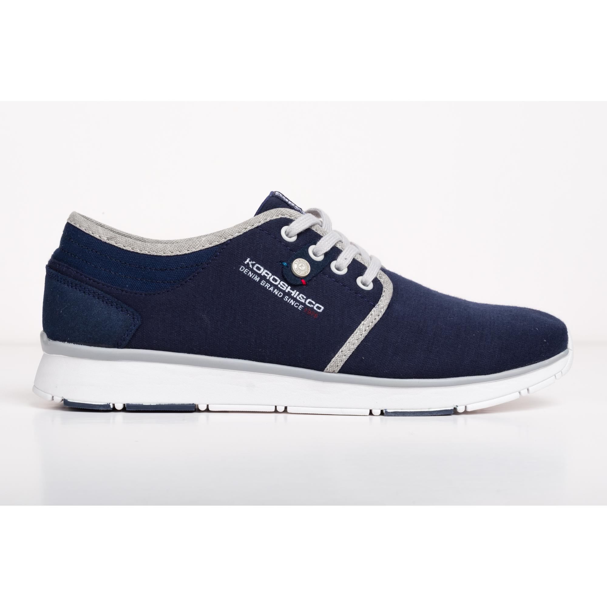 Koroshi Zapatillas Hombre Combinadas Bicolor con Cordones – Koroshi