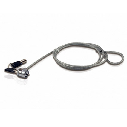 Conceptronic CNBSLOCK15 cable antirrobo Plata 1,5 m