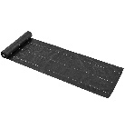 Tejido de control de malezas Outsunny - Tejido de control de malezas - Tejido de control de malezas 130 g/m² - Resistente al desgarro, permeable al agua, anti-UV Dim. 92L x 1l m - PP Negro Verde