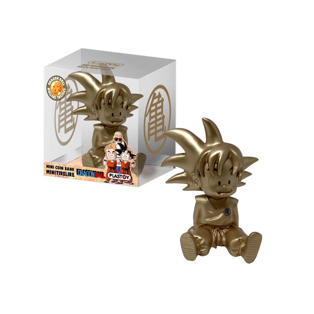 Figura Hucha Trunks ,Piccilo,Gohan,Boo,Vegeta,mini bola,Krilin,Duende Tortuga,Son Goku Dragon Ball 15Cm-PLASTOY