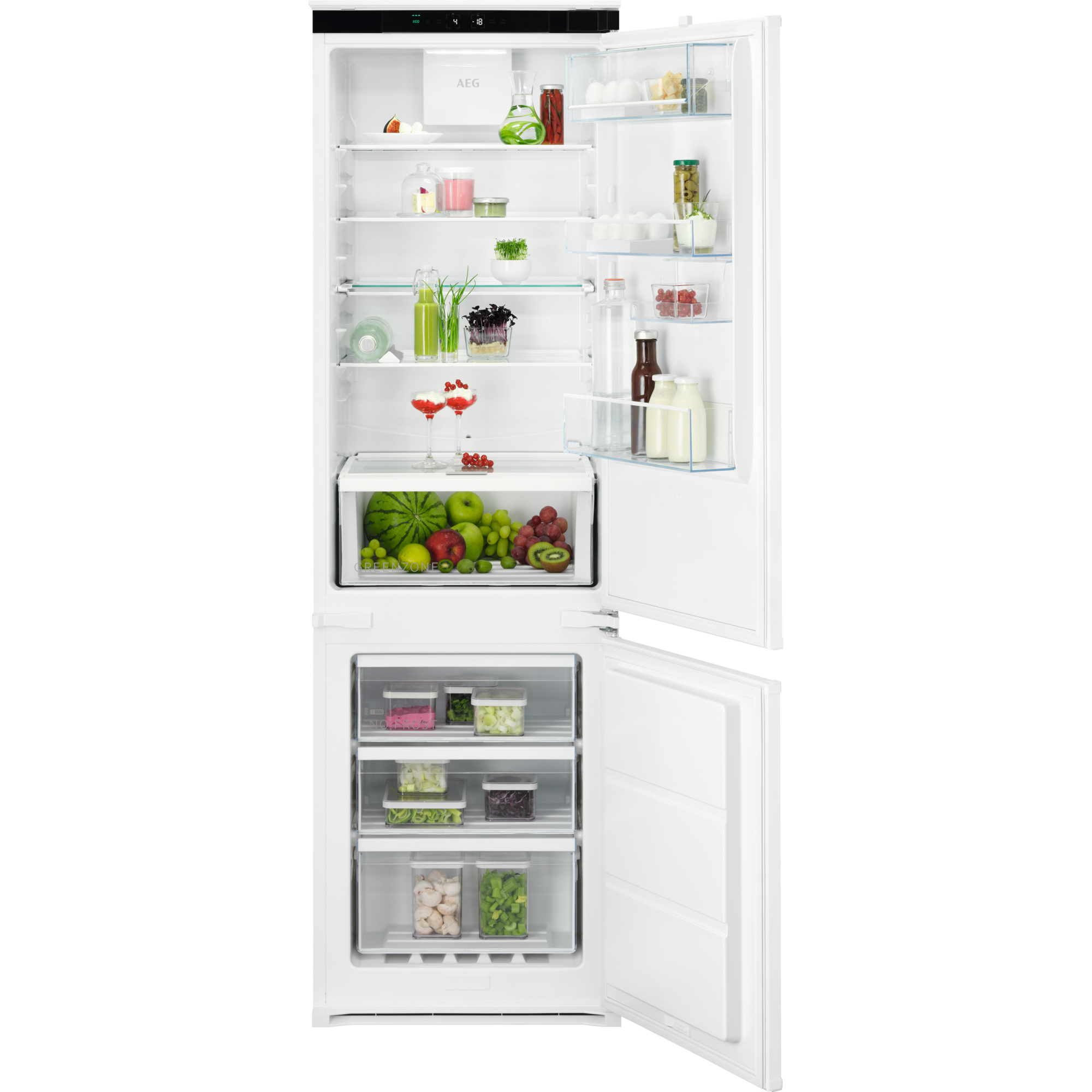 AEG - Frigorífico combi de integración Serie 7000 de 177,2 cm - OSC7G181ES