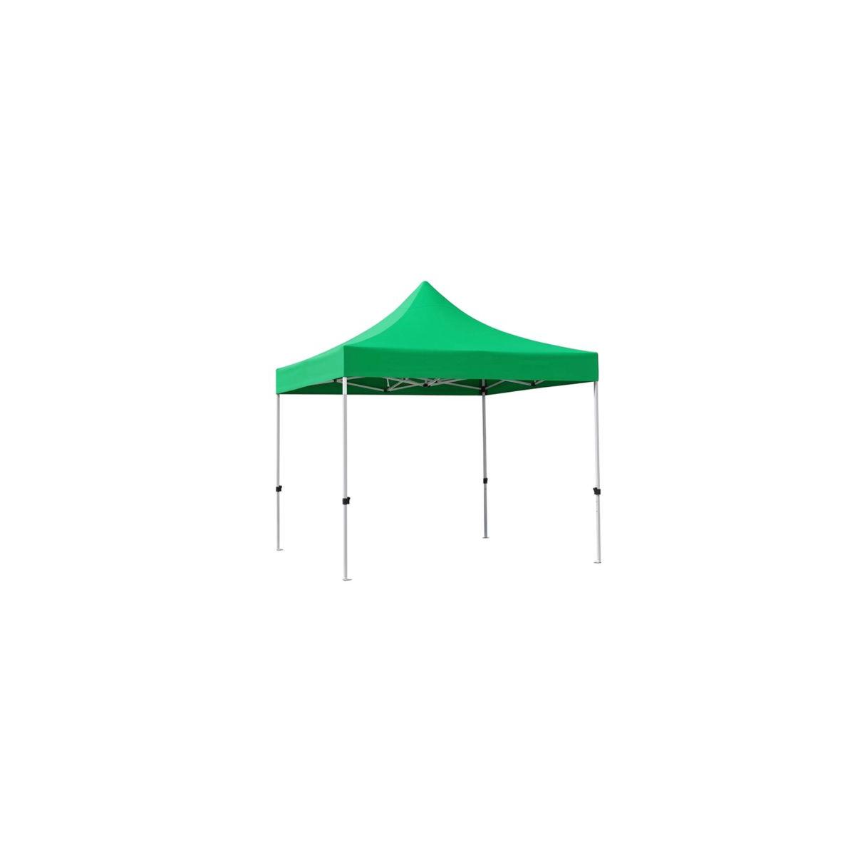 Carpa Plegable 3x3 Master - Verde lima - Impermeable - Cenador ideal para Camping, Eventos, Playa, Jardín