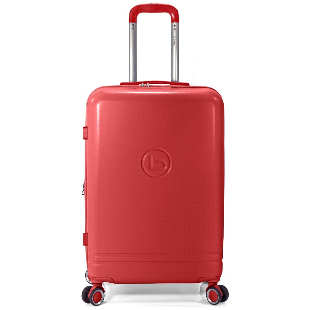 Maleta de Cabina Expandible Maletas Tony Dubai Roja 55x40x20 cm - Extensible a 25 cm, 4 Ruedas 360°, ABS Resistente, Interior Organizado, Cierre Seguridad