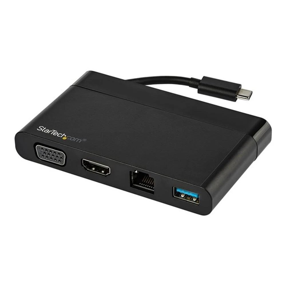 HUB Switch STARTECH DKT30CHVCM | Ethernet RJ-45 Gigabit (soporta Ethernet, Fast Ethernet y Gigabit Ethernet; protocolos IEEE 802.3, IEEE 802.3u, IEEE 802.3ab), Negro
