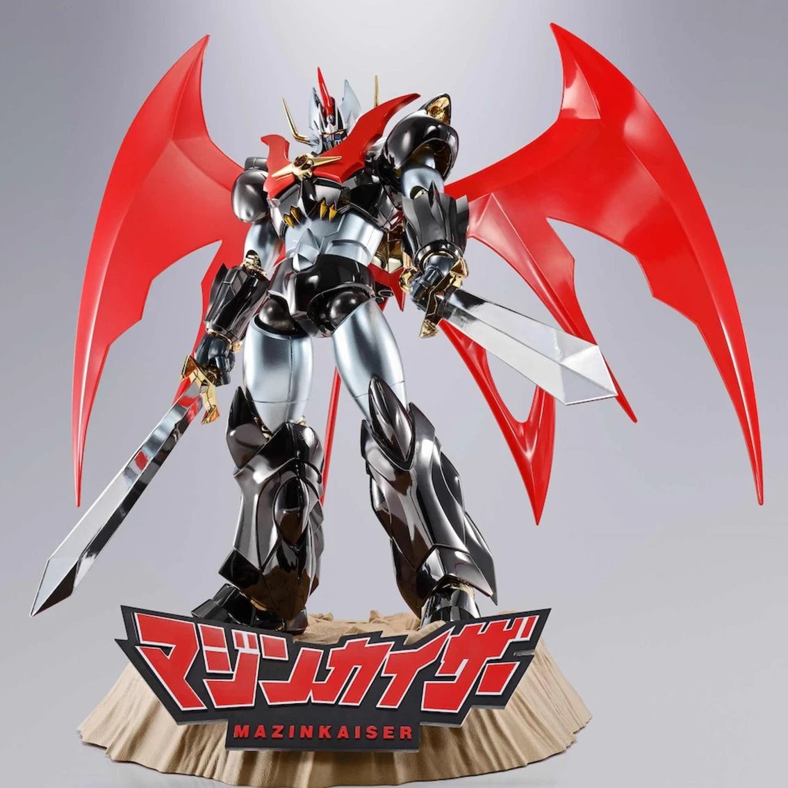 TAMASHII NATIONS - Figura coleccionable Mazinkaiser Z Soul Of Chogokin MA632708 edición 20º aniversario, articulada y detallada para fans de robots gigantes y anime japonés