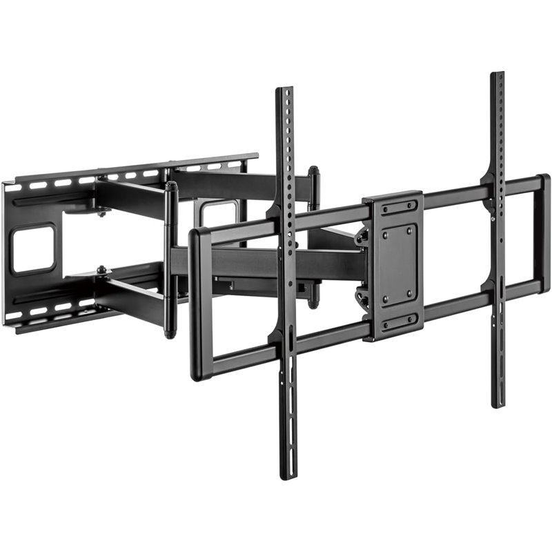 Soporte giratorio profesional WT120TSLE-163, inclinable y nivelador para monitor/TV 264.6 lbs de 60-120, negro