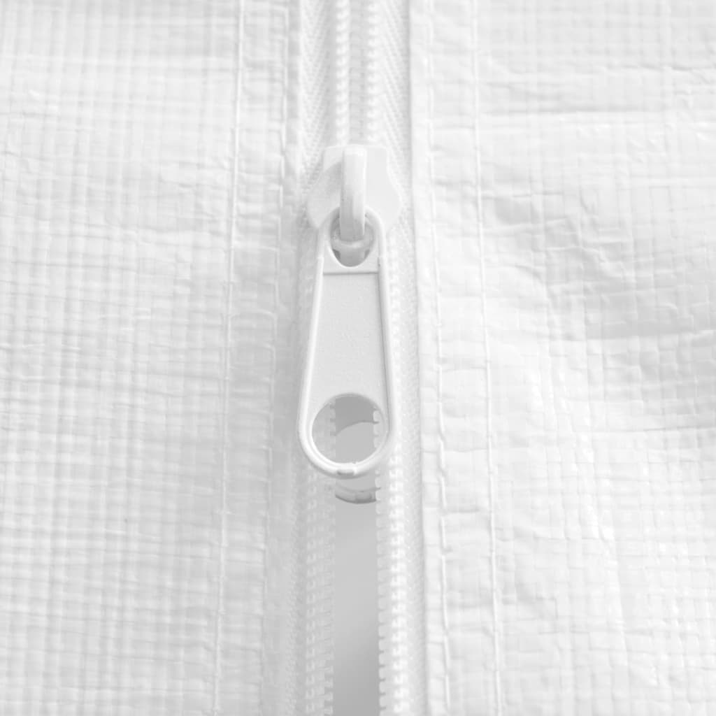 vidaXL Carpa profesional para fiestas con paredes blanco 90 g/m² 4x6 m