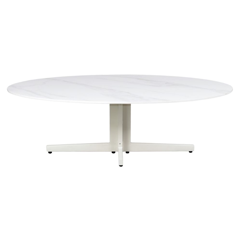 MISTERWILS FURNITURE FOR FREE SOULS - Mesa de Exterior Surubaya Aluminio y Mármol